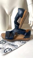 Gabor Rhodos Riemchen Sandalen in dunkel blau - Gr. 5 / 38 Nordrhein-Westfalen - Bad Oeynhausen Vorschau