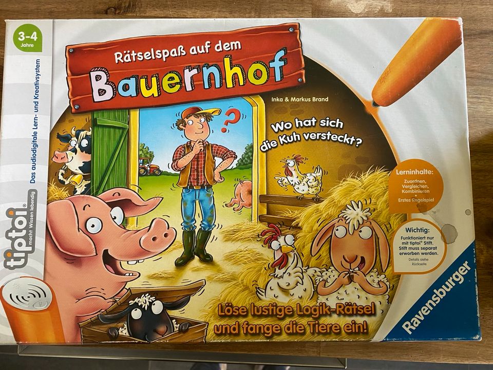 Tiptoi Spiel Rätselspaß auf dem Bauernhof in Wiehl