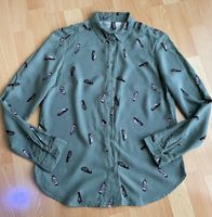 H&M Damen Bluse in Gr. 34, Langarm, olive Brandenburg - Frankfurt (Oder) Vorschau