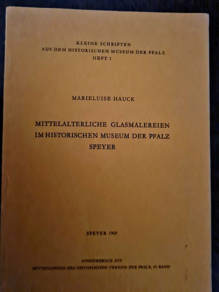 PFALZ, SPEYER, Mittelalterliche Glasmalerei SONDERDRUCK, ..ee in Düsseldorf