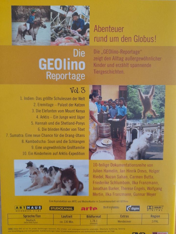 Geolino DVDs Folge 1 - 5 in Freiberg