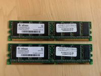 Infineon 1GB (2x 512MB) DDR 400 CL3 PC3200U Kiel - Suchsdorf Vorschau