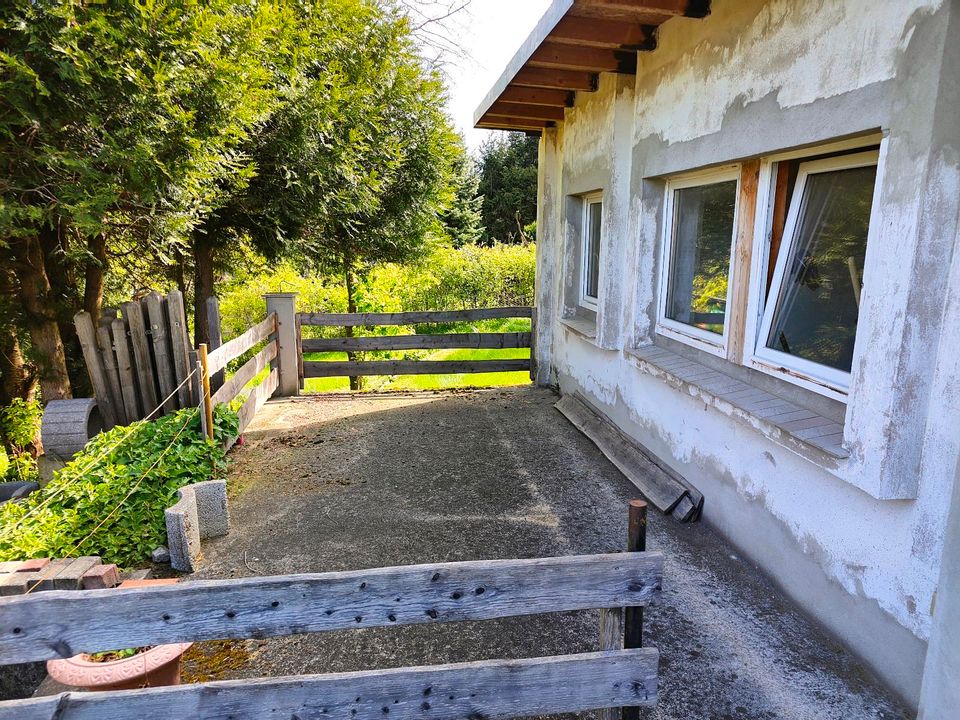 Garten  Bungalow in Klipphausen