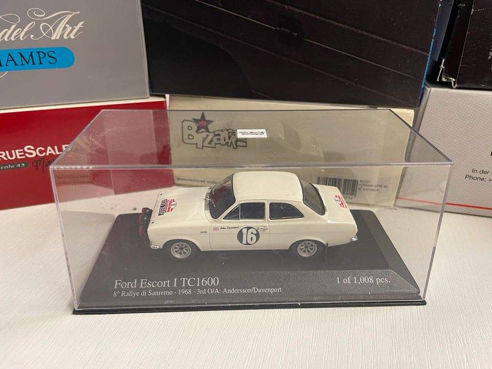 Minichamps San-Remo Rally 1968 Ford Escort TC-1600 RS-1600 1:43 in Hamburg