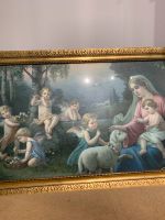 altes Gemälde Engel- Madonna von Giovanni   - Kunstdruck Berlin - Marzahn Vorschau