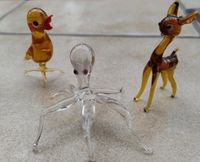 Vintage- Tier- Glasfiguren - Bambi. Vögelchen, Krake Bayern - Nersingen Vorschau