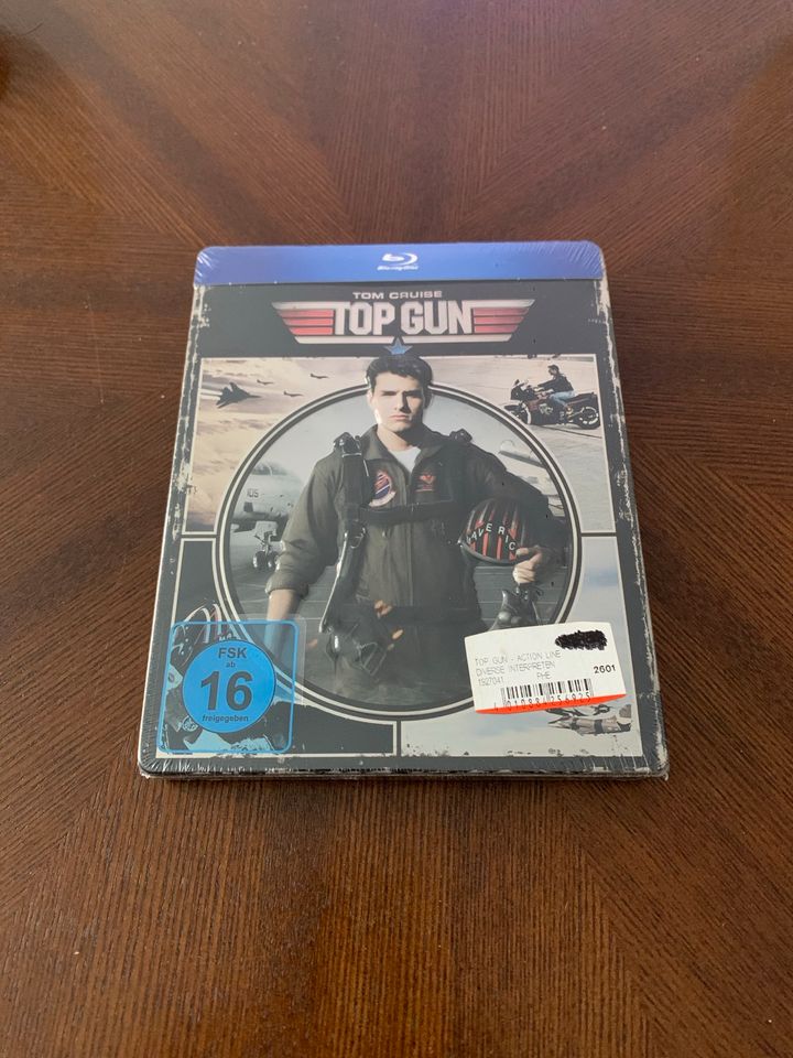 Top Gun steelbook blu ray Spezial Edition mit 3D Prägung in Düsseldorf