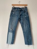 Levis 501 jeans denim patchwork Hessen - Offenbach Vorschau