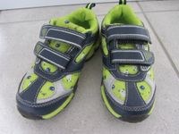 Blinkschuhe Schuhe Turnschuhe Sneaker blau neon Gr. 25 - wie Neu Rheinland-Pfalz - Wöllstein Vorschau