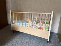 Kinder-Gitterbett mit Holz-Lattenrost Original Retro Bayern - Erlangen Vorschau