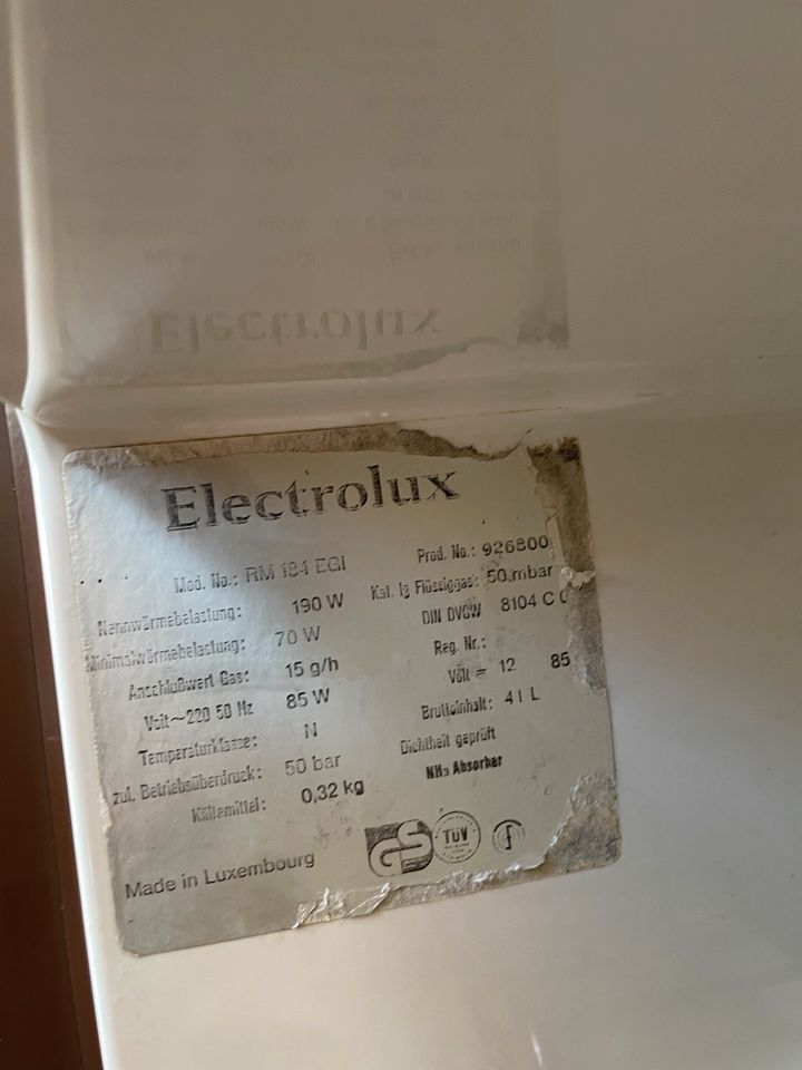 Elektrolux RM 18-1 EGi  Kühlschrank Knöpfe (3D Druck) in Deidesheim