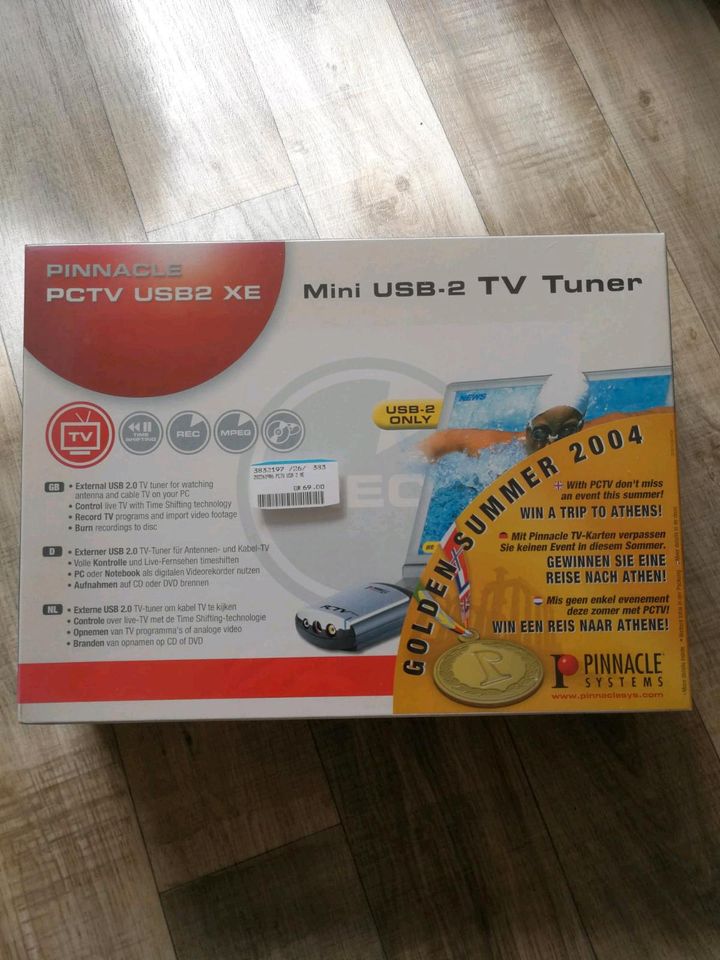Pinnacle Mini USB -2 TV Tuner NEU und OVP in Hildesheim