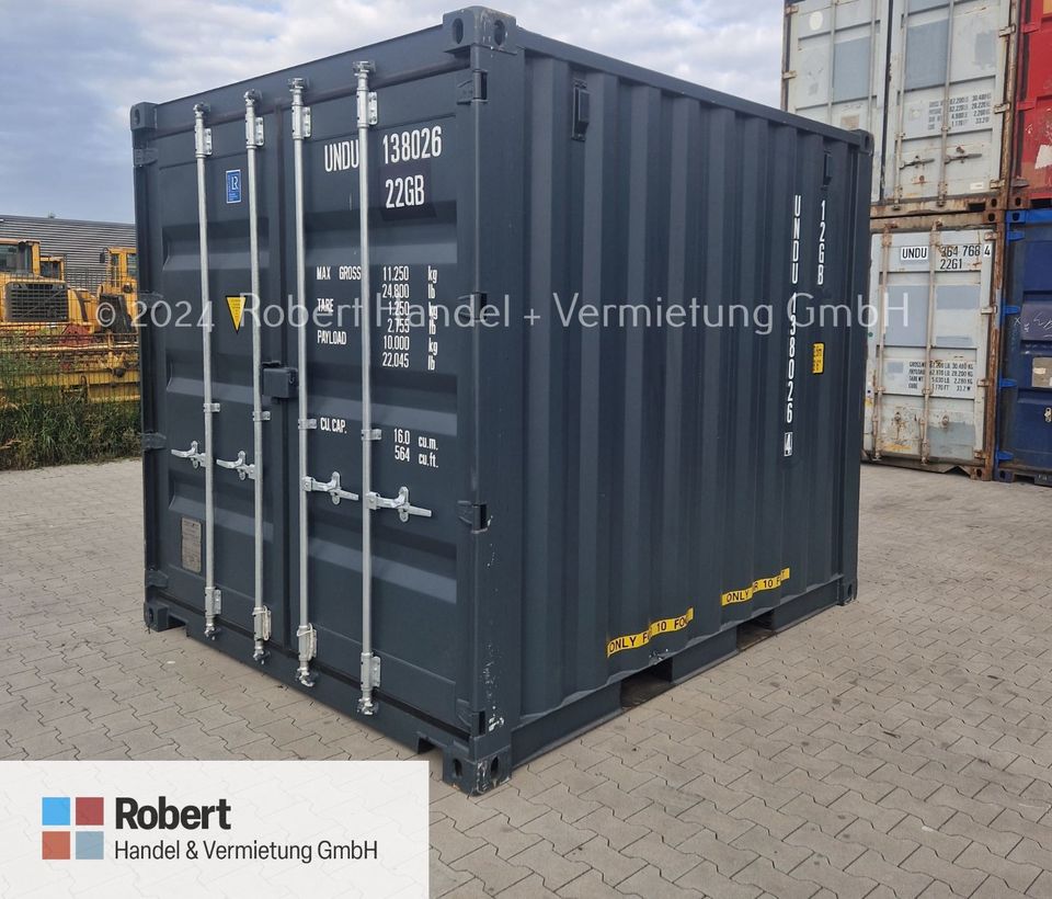 NEU 10 Fuß Lagercontainer, Seecontainer, Container; Baucontainer, Materialcontainer in Rheine