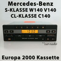 Becker Europa 2000 BE1100 Kassette Radio Mercedes W140 S Klasse Nordrhein-Westfalen - Gütersloh Vorschau
