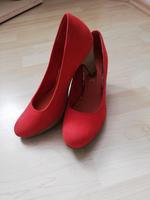 Marco Tozzi Pumps Gr. 39 hellrot Schuhe Highheels rot Bayern - Altdorf Vorschau