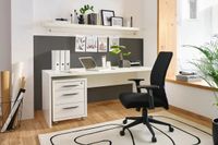 Schreibtisch mit Aktenschrank/Rollkasten weiß massiv 1,80m*0,70m Chemnitz - Kappel Vorschau