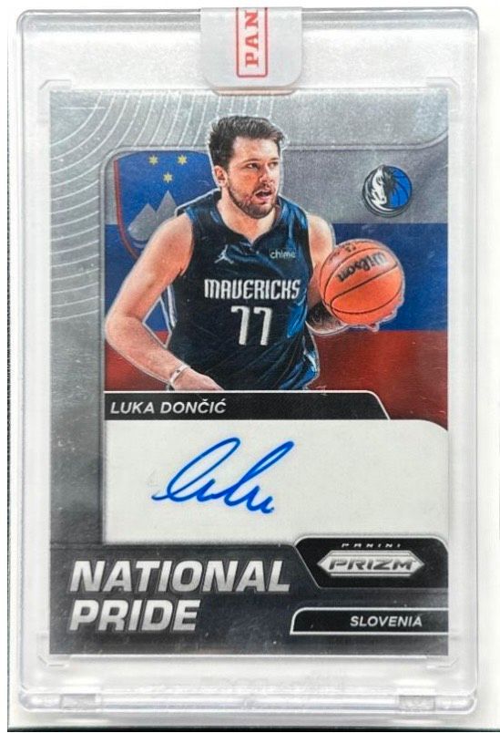 Luka Doncic 2021-22 Panini Nba National Pride Auto /99 in Spiesen-Elversberg