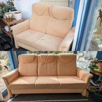 Couch Sofas Polster Garnitur gelb Sitzgarnitur Leipzig - Burghausen-Rückmarsdorf Vorschau