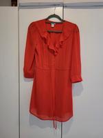 Kleid 36 38 S rot dunkles lachs Sommer elegant Bayern - Bad Abbach Vorschau
