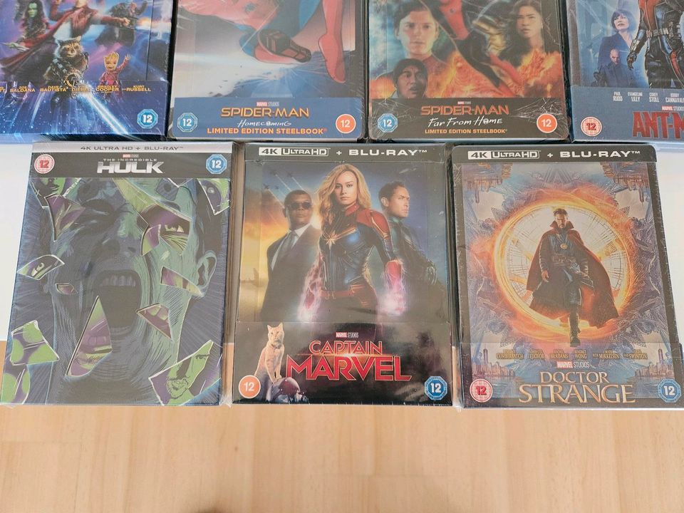 Marvel 4K Steelbook Sammlung Zavvi NEU + OVP in Oberderdingen