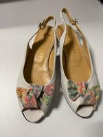 Brunate sling backs ballerinas schleife weiß Ledersohöe grün rosa Baden-Württemberg - Rauenberg Vorschau