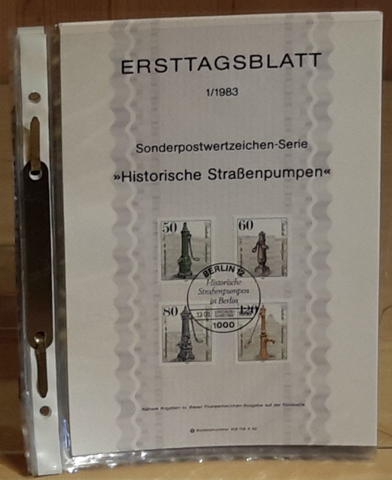 Ersttagblätter Sammlung Berlin Jahrgang 1975- 1990 vollständig in Northeim