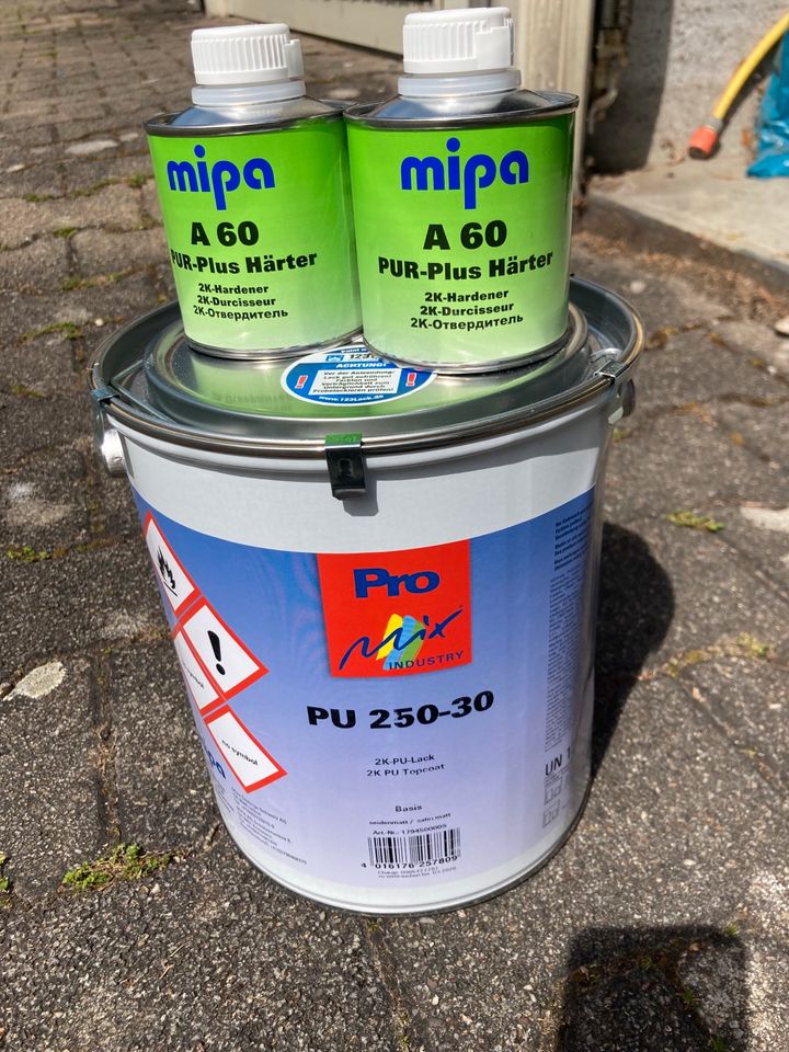 Mipa 2K Acryllack PU 250-30 weiß in Waiblingen