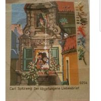 Gobelinbild Spitzweg Der abgefangene Liebesbrief von Spitzweg Baden-Württemberg - Leonberg Vorschau