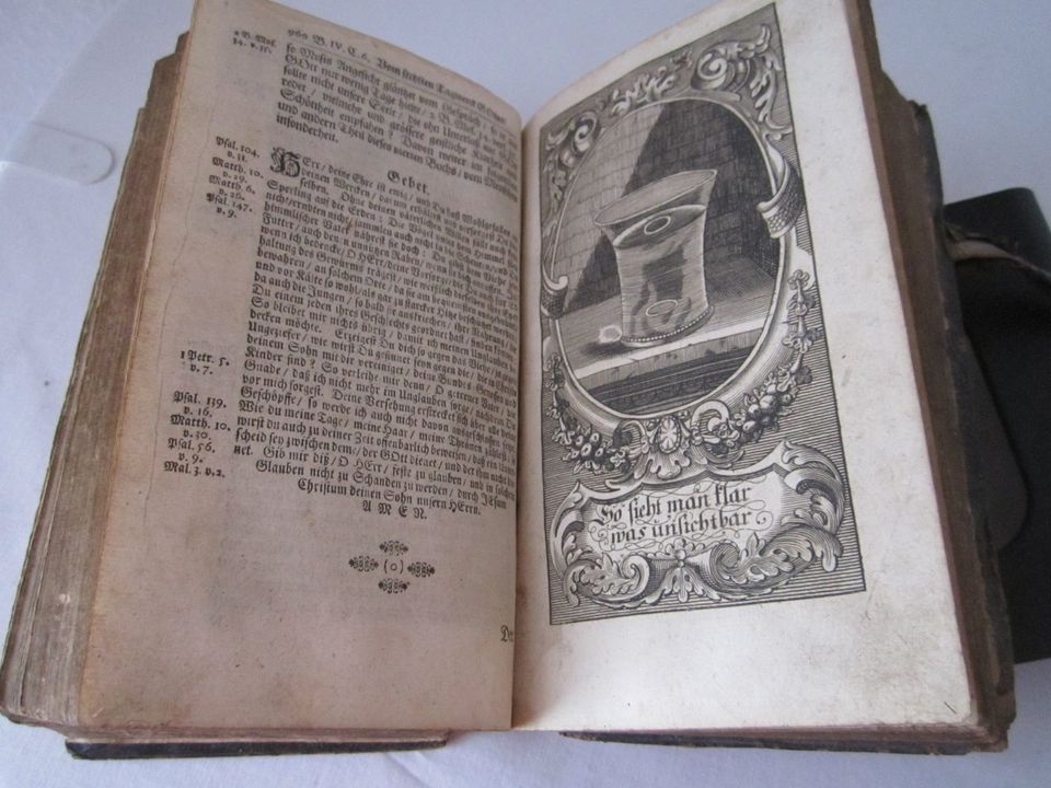 Vom wahren Christentum 4 Bücher in Einem von Johann Arndt 1705/08 in Heyerode