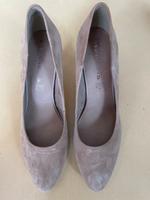 Tamaris Pumps beige mit Silber Gr. 40 Velours Berlin - Treptow Vorschau