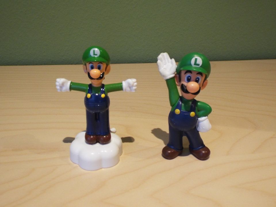 Figur Luigi - Super Mario - Nintendo - McDonalds - 2015 & 2016 in Brieselang