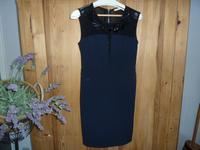 Etuikleid Kleid, blau, Gr. 36, sehr edel, mit Perlen, Neu Hessen - Wehrheim Vorschau