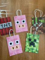 5 Geschenktüten Minecraft NEU Brandenburg - Peitz Vorschau