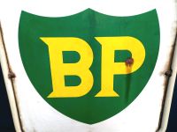 BP Emailleschild Gross Tankstelle Oldtimer Loft  Autowerkstatt Essen - Essen-West Vorschau