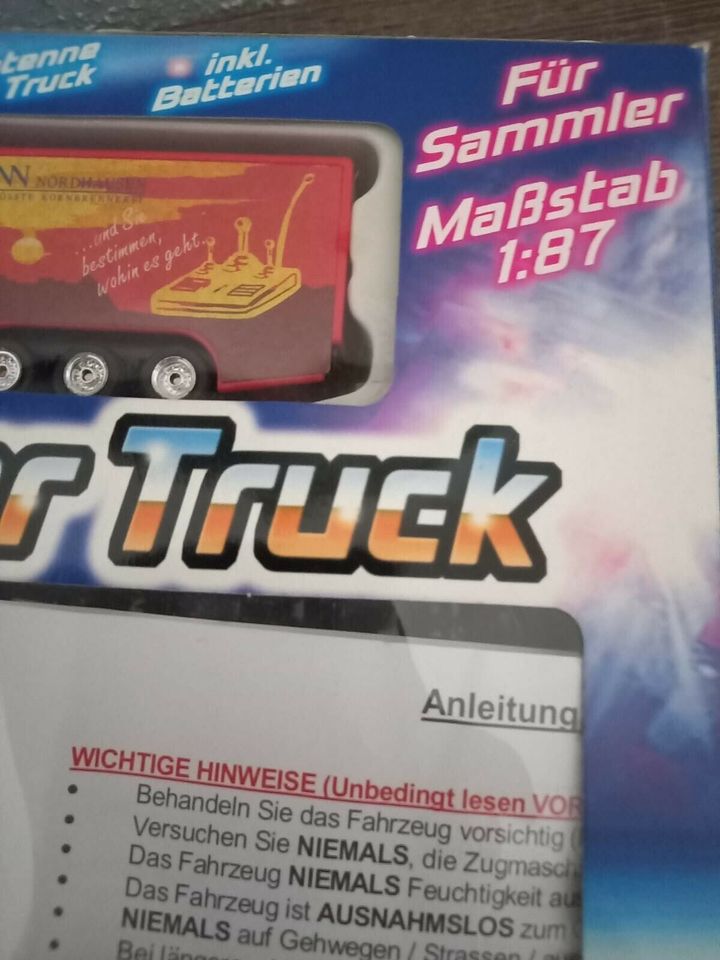 Nordbrand Nordhausen Fernlenkbarer Truck 1:87 für Sammler in Pegau