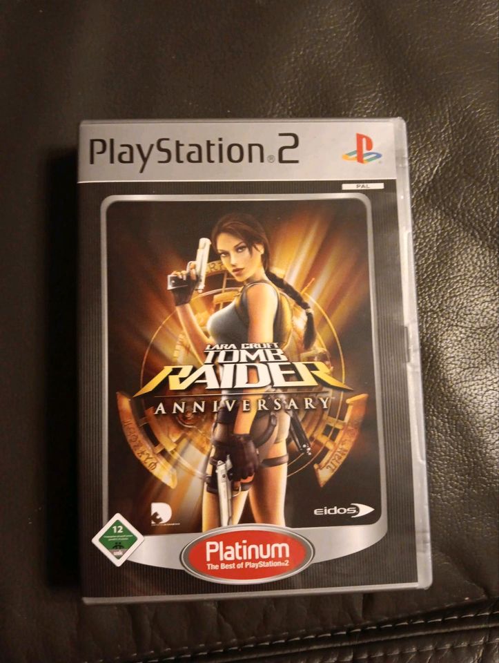 PS 2 Spiel  Lara Croft Tomb Raider Anniversary in Stegen