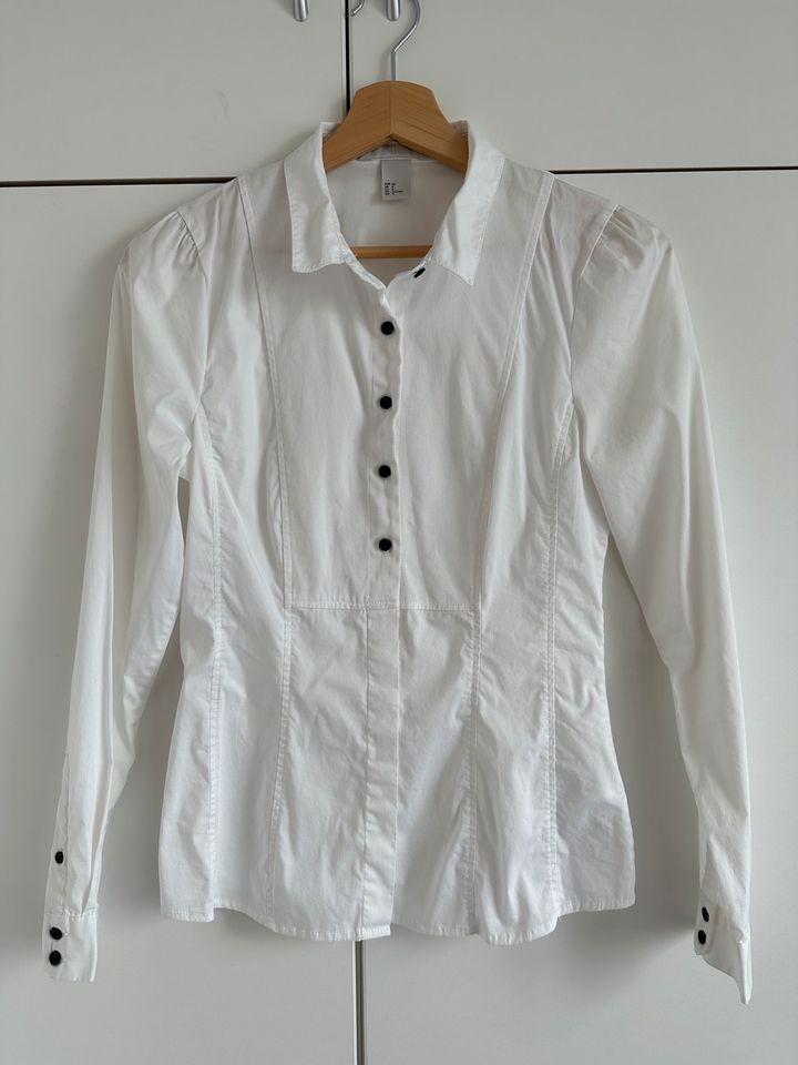 Weiße Bluse Gr. 38 eher 36 H&M in Brandenburg - Schulzendorf bei Eichwalde  | eBay Kleinanzeigen ist jetzt Kleinanzeigen