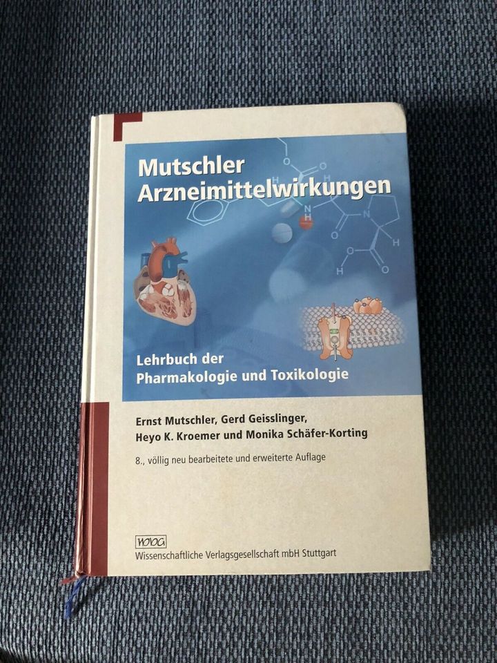 Mutschler  Arzneimittelwirkungen in Gelmer