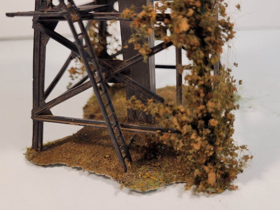 Faller B-144, Wasserturm, Diorama, Gebäude, Bahnbetriebswerk, H0 in Dresden