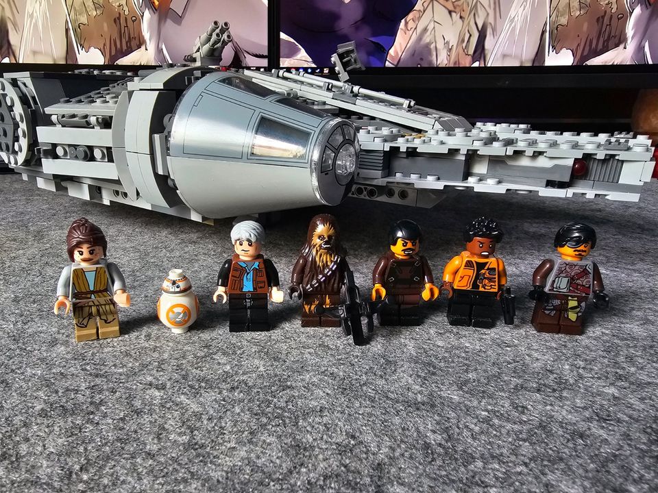Klemmbausteine Star Wars Millennium Falke (KEIN LEGO) in Bergkamen