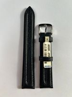 Uhrarmband Herzog 18 mm wasserfest schwarz Leder Nordrhein-Westfalen - Neuss Vorschau