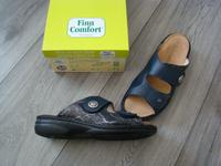 Finn Comfort Pantolette 40 ZENO Blau Damen Leder Schuhe Hausschuh Nordrhein-Westfalen - Menden Vorschau