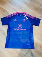Fortuna Düsseldorf Auswärts Trikot 3rd L/XL Lila pink Karneval Saarland - Schiffweiler Vorschau