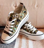 Camouflage Plateau Chucks Sneaker Neu Gr.36 Rheinland-Pfalz - Katzenelnbogen Vorschau