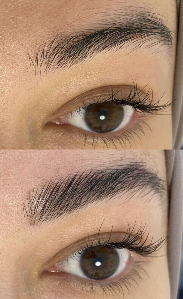 Wimpernlifting mit färben und Keratin oder Browlifting in Duisburg