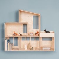 Ferm Living Puppenhaus Regal Holz Birke Scandi Design Kiel - Hasseldieksdamm Vorschau
