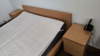 Ikea-Bett Malm (180x200 cm) mit Matratzen und 2 Nachtschränken Aachen - Aachen-Mitte Vorschau