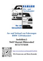 BMW  E39  5er    >>> TEILEHANDEL + VERSAND  <<< Baden-Württemberg - Rastatt Vorschau