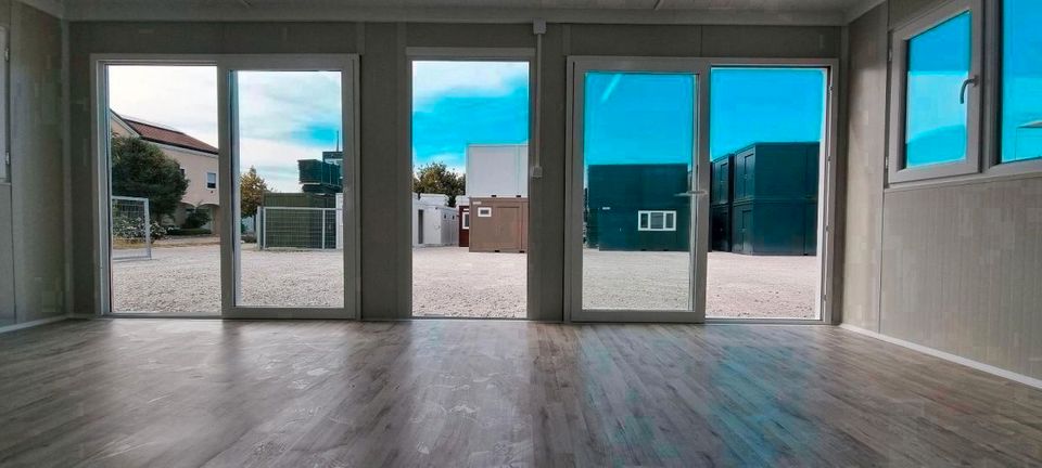 36 m² Fläche für Arbeitsräume - Doppelcontainer für flexible Nutzungsmöglichkeiten - Container für Büro, Bau, Wohnen - Fertige Container zu attraktiven Preisen erwerben & finanzieren, 2 Jahre Garantie in Osnabrück