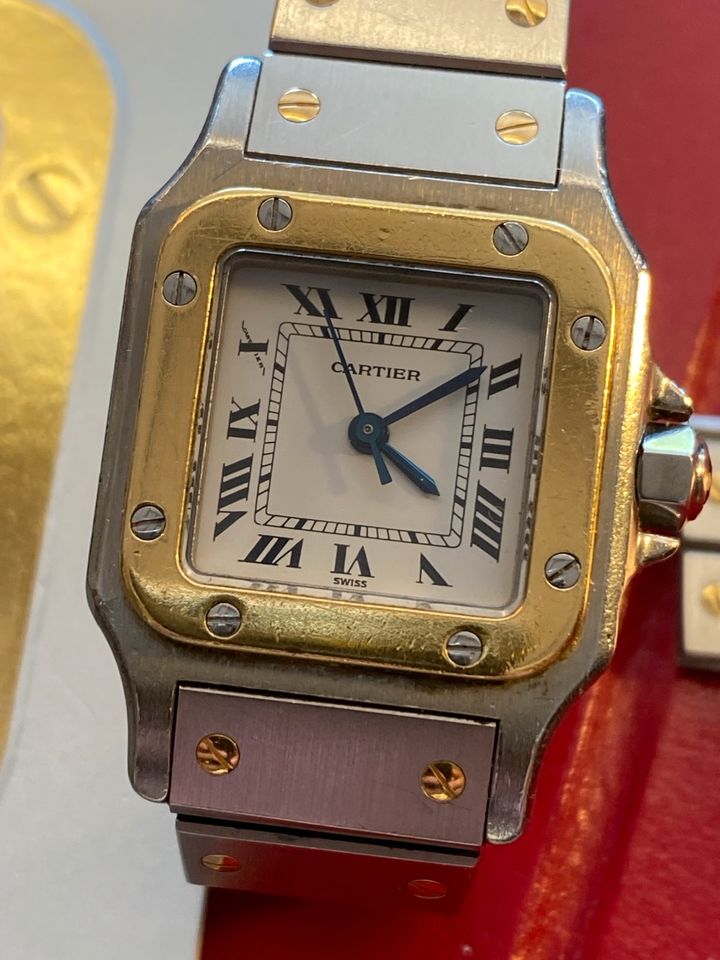 Cartier Santos /Damen Uhr Automatik in Quickborn